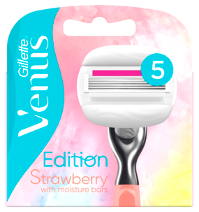 Gillette Venus Edition Comfortglide Strawberry Vaihtoterä 3 kpl