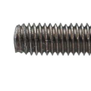 Gängad stång elförzinkad, 1 m