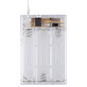 Batteridrevet lysslynge med stjerner, Northlight, 2 m