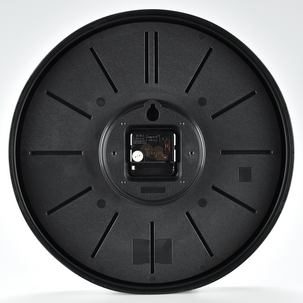 Analog väggklocka med tyst urverk, 35 cm