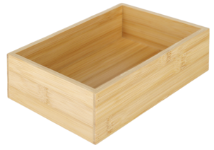 Lådinsats av bambu, höjd 6,5 cm, 1-pack