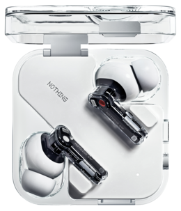 Nothing Ear in-ear hörlurar, personlig ljudprofil