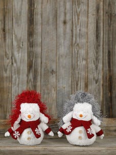 Snögubbe 20 cm