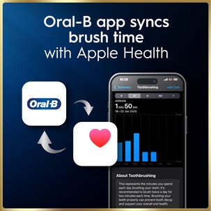Oral-B iO9 elektrisk tannbørste Duo, 7 børstemodi, 2-pakning