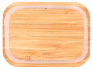 Bambulock, matlåda glas