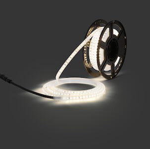 Arbetsbelysning LED-slinga på kabelvinda, 10 m