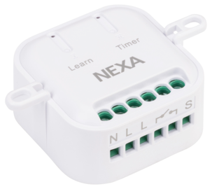 Nexa WBR-2203 inbyggnadsmottagare på/av med timer