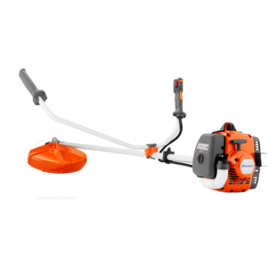 Husqvarna 122R bensindrevet ryddesag med trimmerhode og sele