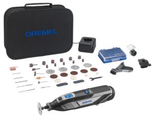 Dremel 8240-3/45 batteridrivet multiverktyg 12 V, 45 delar
