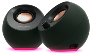 Creative Pebble Pro datorhögtalare, USB-C, Bluetooth, RGB