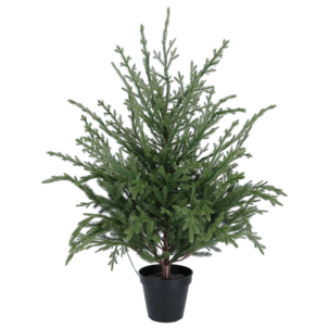 Juletre med LED-lys, 91 cm i potte, Northlight