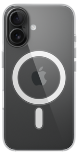 Apple Clear Case MagSafe för iPhone 16 mobilskal