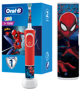 Oral-B Kids Spiderman eltandborste barn, från 3 år