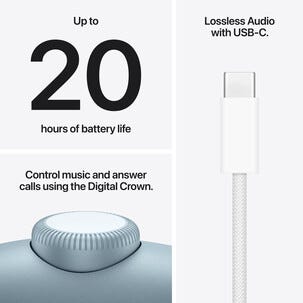Apple AirPods Max 2 over ear-hörlurar