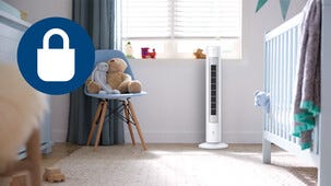 Philips CX5535 pelarfläkt med fjärrkontroll tyst, 40 W