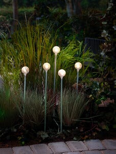 Bubbles solcellelampe