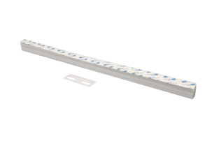 Plisségardin självhäftande, skruvfri rullgardin, vit