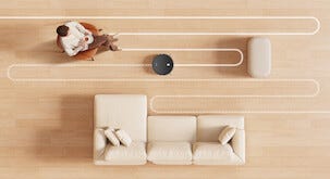 Xiaomi E5 robotstøvsuger med moppefunksjon, svart