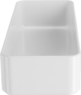 Organizer Calm Säilytyslaatikko valkoista muovia