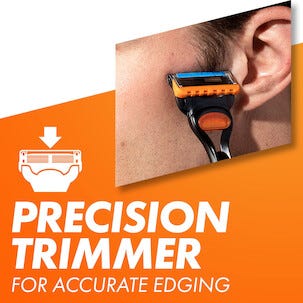 Gillette Fusion5 barberblader