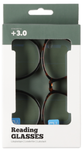 Läsglasögon med blåljusfilter, 2-pack