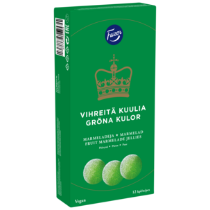 Fazer Gröna Kulor marmelad, 260 g