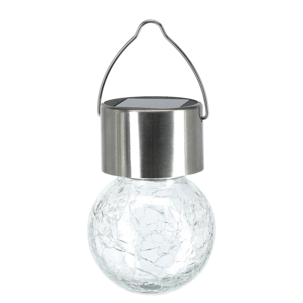 Northlight solcellslykta hängande glaskula, hängande, 6 cm