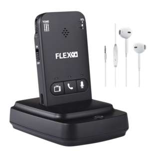 Flex lydforsterker for tv, mobiltelefon og samtaler