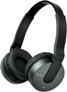 Trådlösa hörlurar med mikrofon Sony MDR-ZX550