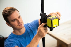 Ryobi RBCLTP1 Teleskooppivarsi ristilaserille 