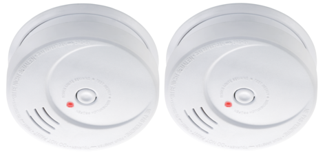 Brandvarnare optisk detektering, 2-pack