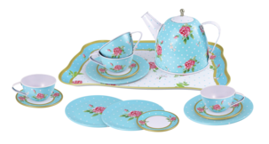 Barnservis i plåt 15 delar, från 3 år