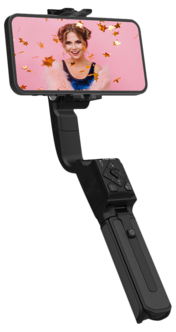 Hohem iSteady Q selfiepinne med tripod och fjärrutlösare