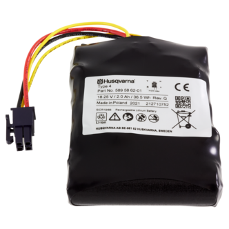 Batteri 18,25 V/2000 mAh Gardena Sileno/Husqvarna Automower