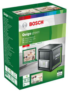 Ristilinjalaser Bosch Quigo Green