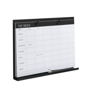 Naga ukeplanlegger med metallholder