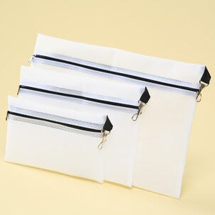 Reseförvaring med dragkedja, vattentät, 3-pack