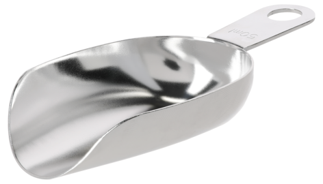 Rostfri skopa 50 ml, metall