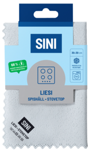 Sini Mikrokuituliina lieden puhdistamiseen, 30 x 30 cm, 1 kpl