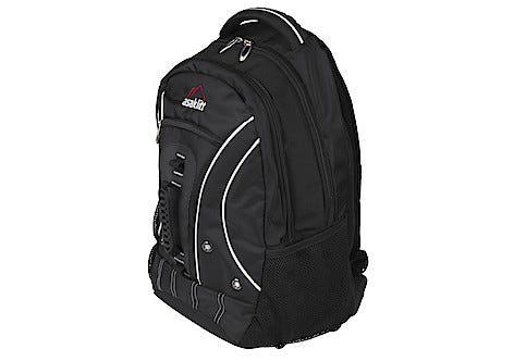 Ryggsäck 30 liter Asaklitt, svart dagsryggsäck 