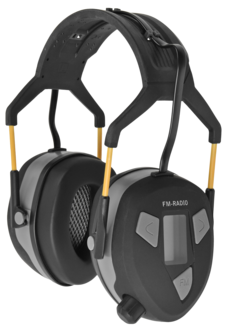 Hörselkåpor med radio