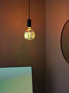 Rainbow LED-lampa E27 2,2 W, 125 mm