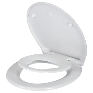 Toalettsete soft close med ekstra ring for barn