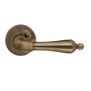 Beslagsboden B153 dörrhandtag med returfjäder, ytterdörr