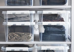 SmartStore Home förvaringslåda med lock