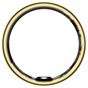 Haale 2 smart ring, vattentät, guld