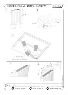 Lämpöä heijastava eristekalvo, Mottez