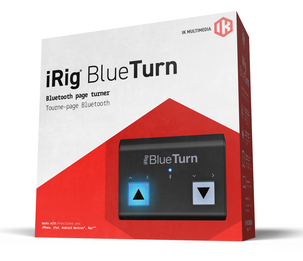 iRig BlueTurn Page Turner trådløs sidevender, fjernkontroll