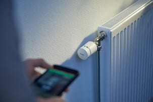 Schneider Wiser Zigbee smart termostat för element