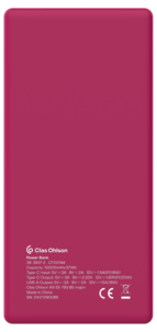 Powerbank hurtiglading USB-C, USB-A, 10 000 mAh